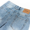 Vintage Slub Embroidered Curved Blade Relaxed Jeans