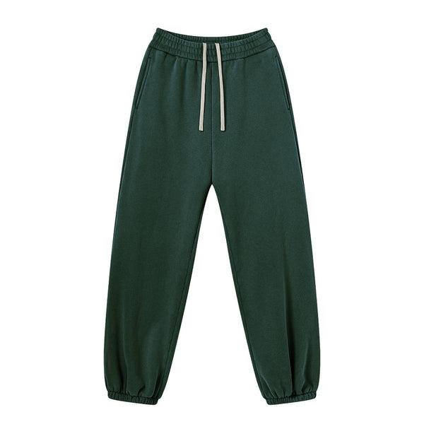 Oversized Snow Wash Fleece Joggers