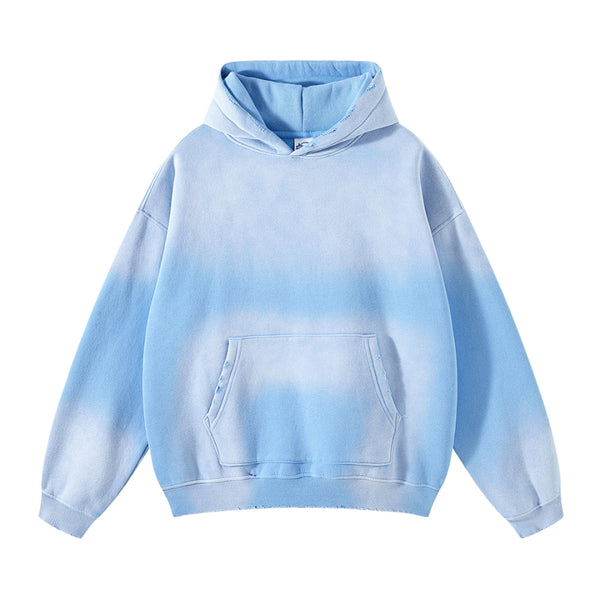 360GSM Washed Spray Dyed Vintage Hoodie