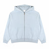 Boxy Cropped 340G Thermal Fleece Zip Hoodie