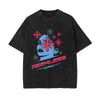 Reckless Y2K Stone Wash Graphic Tee-INNBLAC
