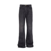 Vintage Washed Slim Flare Jeans