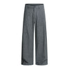 Plaid Wide-Leg Relaxed Baggy Unisex Casual Trousers