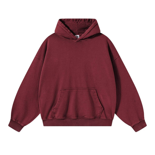 Vintage Washed Heavyweight Pullover Hoodie