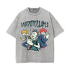 Uncontrollable Street Punk Graphic Tee-INNBLAC