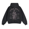Holy Holy Christian Graphic Double Slider Zip Hoodie-INNBLAC