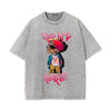 Thug Life Graphic Washed Tee-INNBLAC