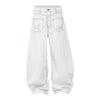 Vintage Embroidered Lettering Relaxed Fit Jogger Pants