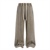 Vintage Wash Cotton Patchwork Sweatpants