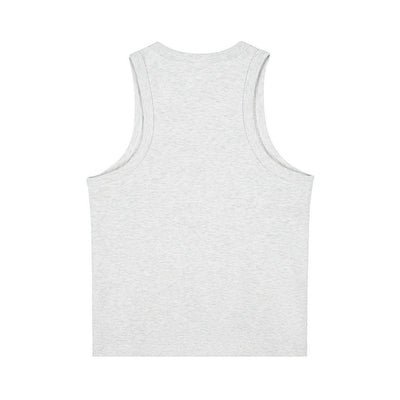 Women's Slim Fit Crop Muscle Tank 260gsm