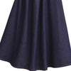 Halter Neck Denim Belted Dress