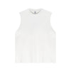 Panelled Back Seam Sleeveless T-Shirt