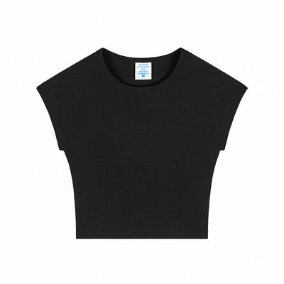 Solid Color Slim Fit Crop Tank 260gsm