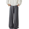 Pleated Wide-Leg Trousers