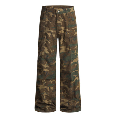 Casual Comfort Utility Camouflage Cargo Pants