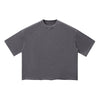 Washed Boxy Raw Hem Tee