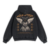 Holy Spirit Christian Graphic Double Slider Zip Hoodie-INNBLAC