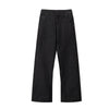 Minimalist Wide Leg Black Jeans