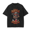 Streetwear Stone Wash Graphic Tee-INNBLAC