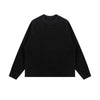 Washed Waffle Cotton Raglan Long Sleeve Tee 340G