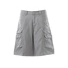 Multi Pocket Cargo Denim Shorts