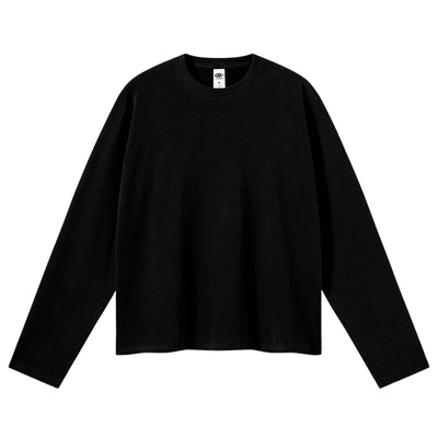 Solid Stretch Thumb Hole Long-Sleeve T-Shirt 260gsm