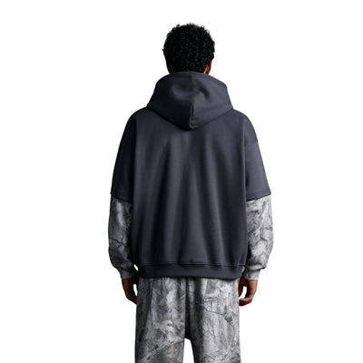 Branch Camo Two-Layer Sleeve Fleece Hoodie
