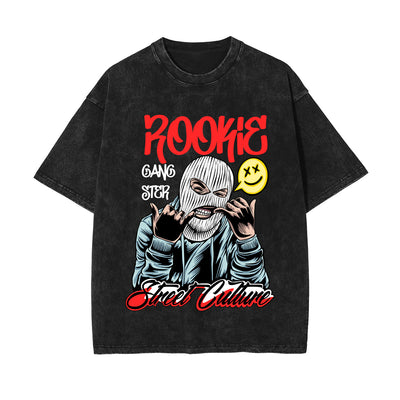 Rookie Street Culture Graphic Tee-INNBLAC