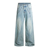 Streetwear Relaxed Straight-Leg Workwear Jeans