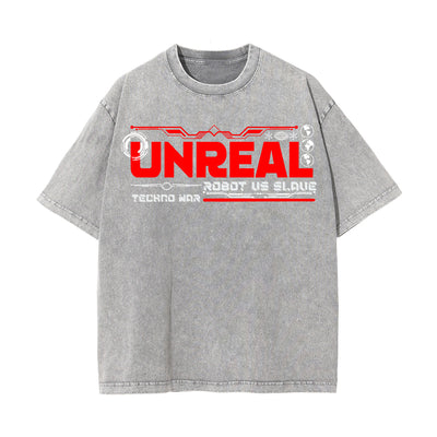 Metallic Streetwear Chrome Graphic Tee-INNBLAC