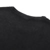 Black Washed Cotton Ripped Muscle Tank 8.25oz