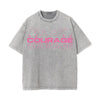 Courage Streetwear Stone Wash Graphic Tee-INNBLAC