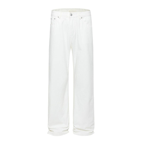 Essential Relaxed Straight-Leg Cotton Pants