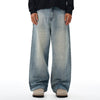 Vintage Washed Wide Leg Relaxed Fit Jeans