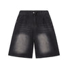 Vintage Shadow Wash Denim Shorts
