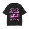 Flashback Y2K Stone Wash Graphic Tee-INNBLAC