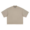 Heavyweight Oversized Mock-Neck Tee 305gsm