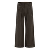 Vintage High Street Pleated Wide-Leg Draped Trousers