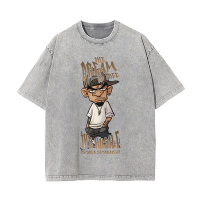 The Dream ls Free The Hustle ls Sold Separately Graphic Tee-INNBLAC
