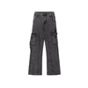 Vintage Utility Bootcut Cargo Jeans