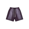 Distressed Spray Dyed Heavyweight Terry Sweat Shorts