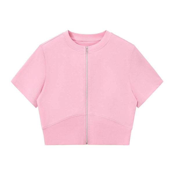 Women’s Slim Fit Zip-Up Academia Tee