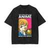 Just A Girl Who Loves Anime Graphic Tee-INNBLAC