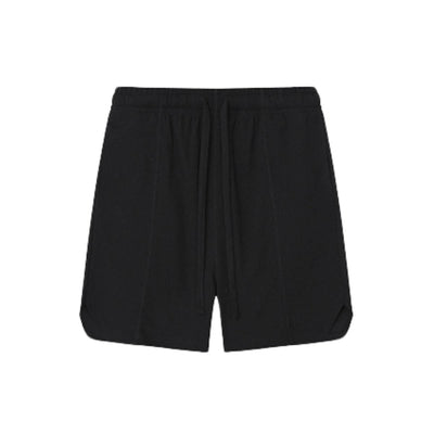 Premium Waffle Knit Side-Slit Shorts