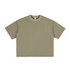 Washed Cotton Boxy T Shirt 260gsm