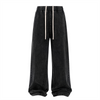 Vintage Wash Cotton Patchwork Sweatpants