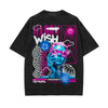 Graffiti Art Stone Wash Graphic Tee-INNBLAC
