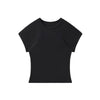 Academia Style Soft Daily Wear Stretch Tee