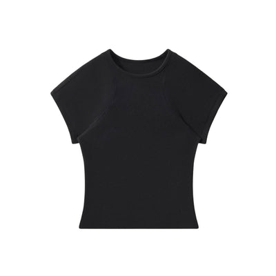 Academia Style Soft Daily Wear Stretch Tee