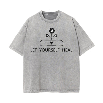 Let Yourself Heal Graphic Tee-INNBLAC